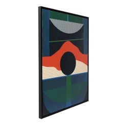 Abstract schilderij zonondergang - Kare Design Sunset