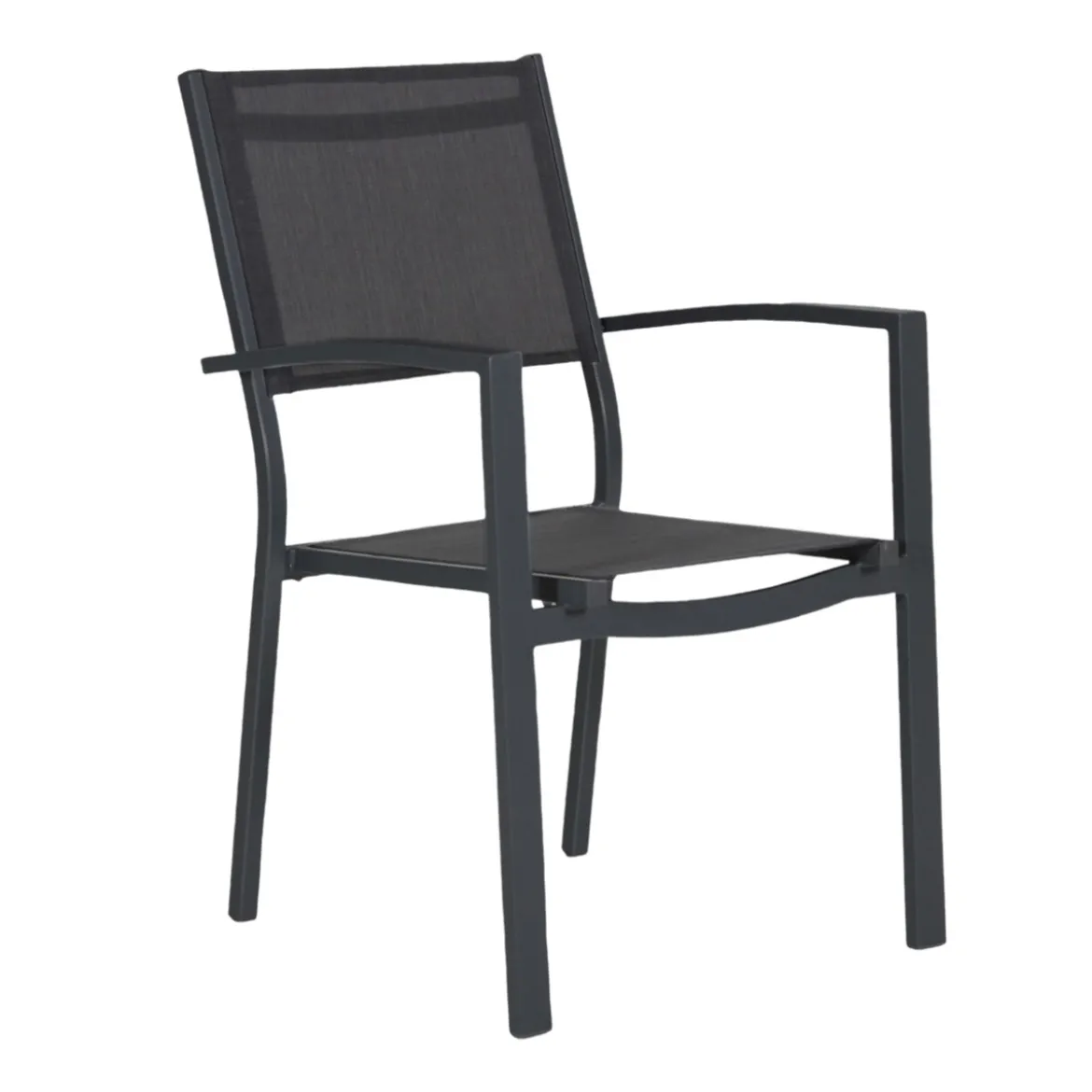 Aluminium tuinset 6 persoons - Brafab Leone Set