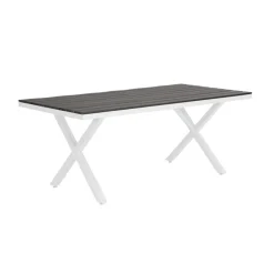 Aluminium tuinset 6 persoons - Brafab Leone Set