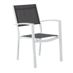 Aluminium tuinset 6 persoons - Brafab Leone Set