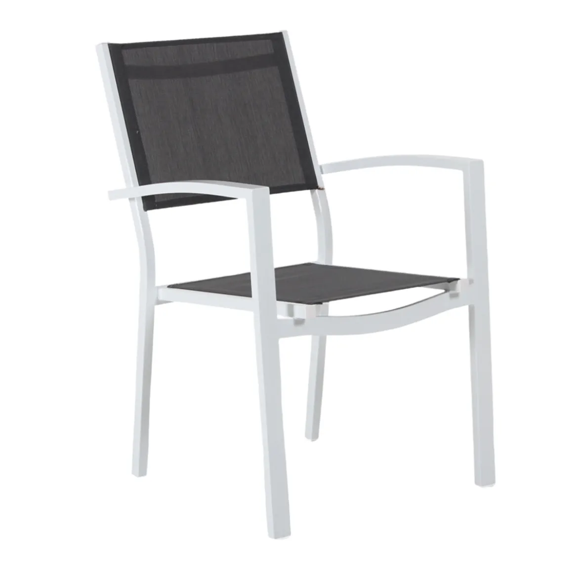 Aluminium tuinset 6 persoons - Brafab Leone Set