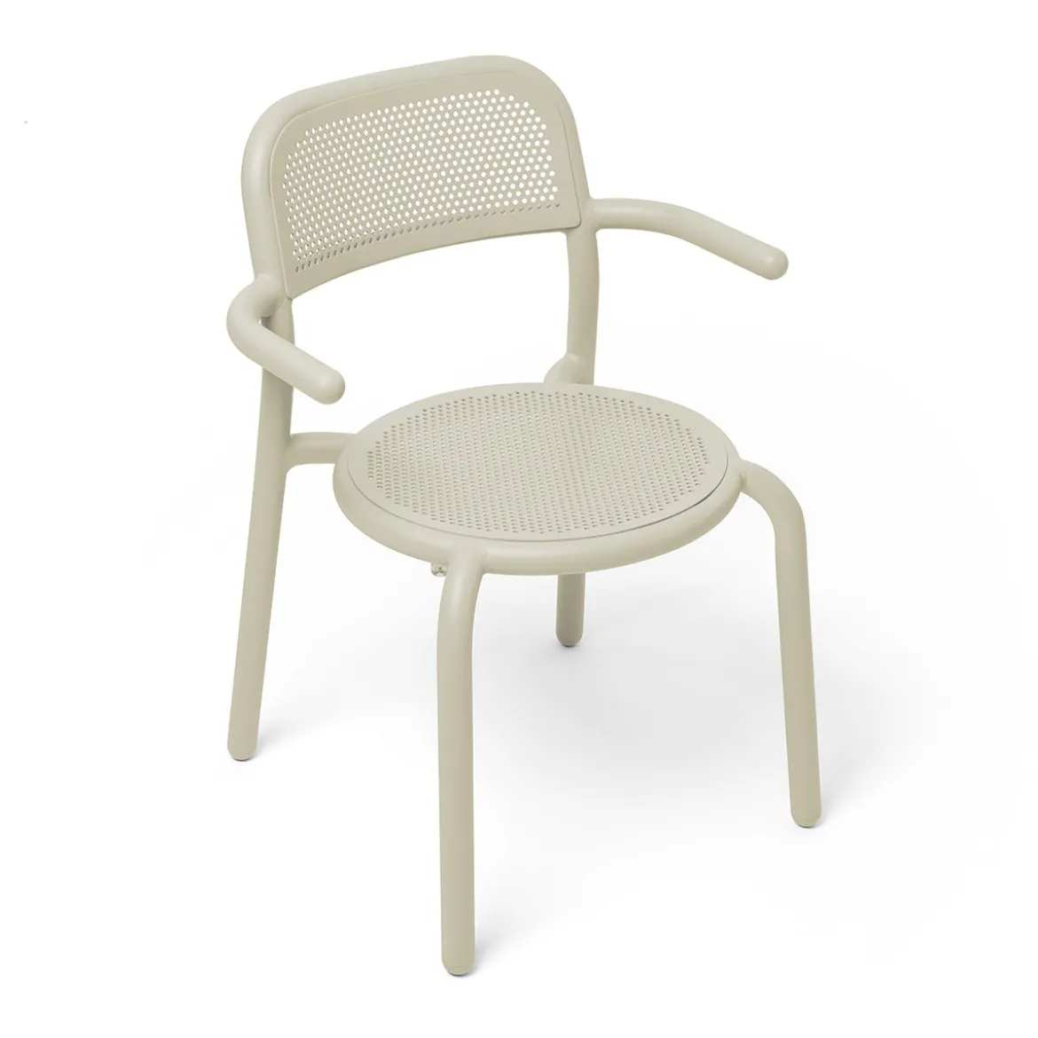 Aluminium tuinstoel met armleuningen - Fatboy Toni Armhair