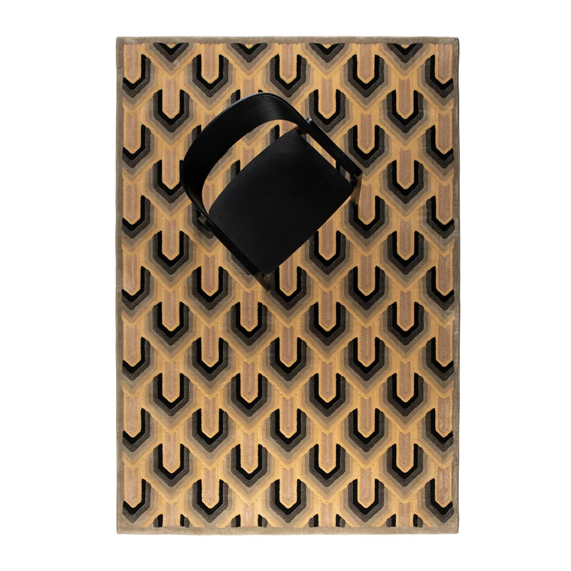 Art Deco vloerkleed - Dutchbone Lockhart