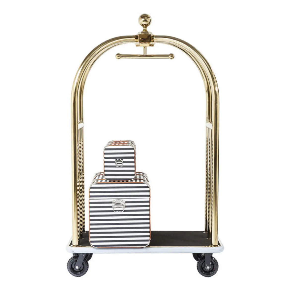 Bagage trolley goud - Kare Design VIP Baggage Vegas