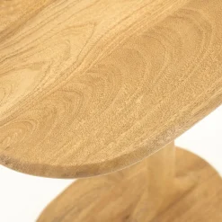 Bank bijzettafel hout - By-Boo Fenix