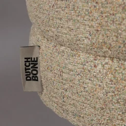 Bankje boucle stof - Dutchbone Fern