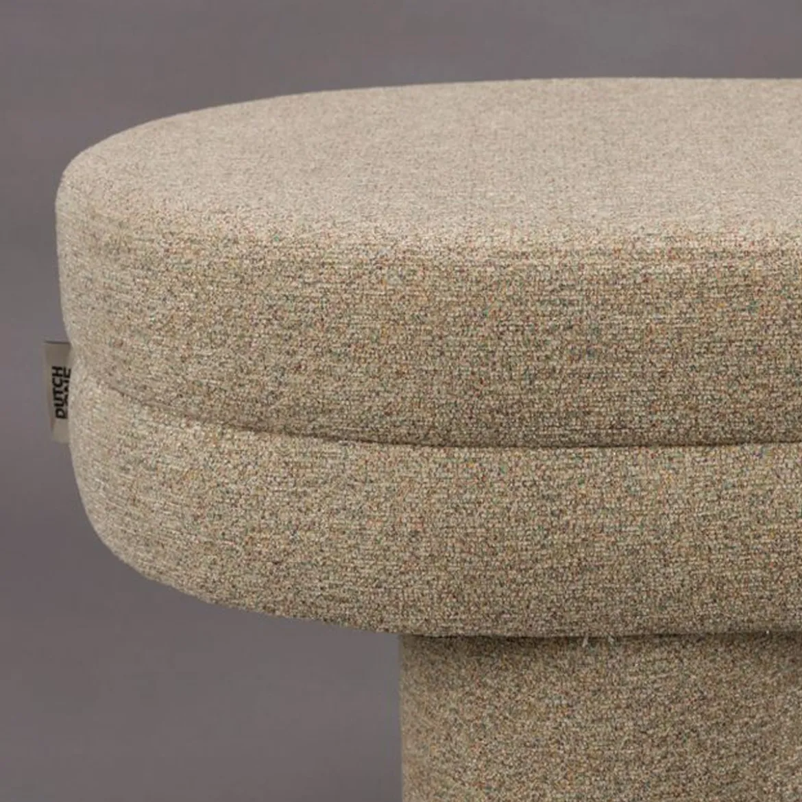 Bankje boucle stof - Dutchbone Fern