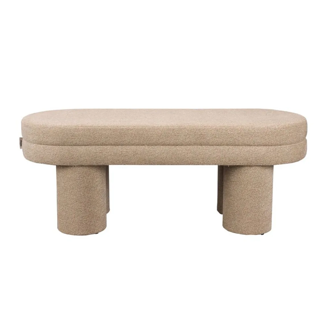 Bankje boucle stof - Dutchbone Fern