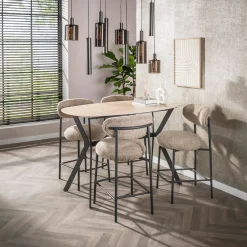 Bartafel Travertin ovaal - Giani Romano