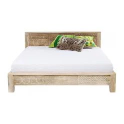 Bedframe met houtsnijwerk - Kare Design Puro