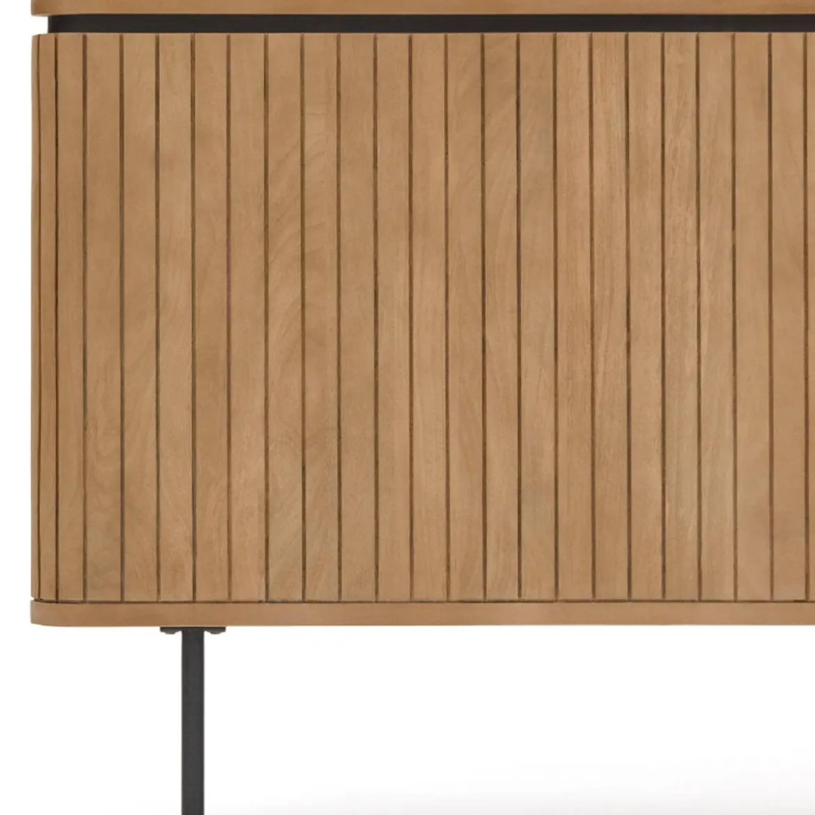 Bed hoofdbord massief houten latjes - Kave Home Licia
