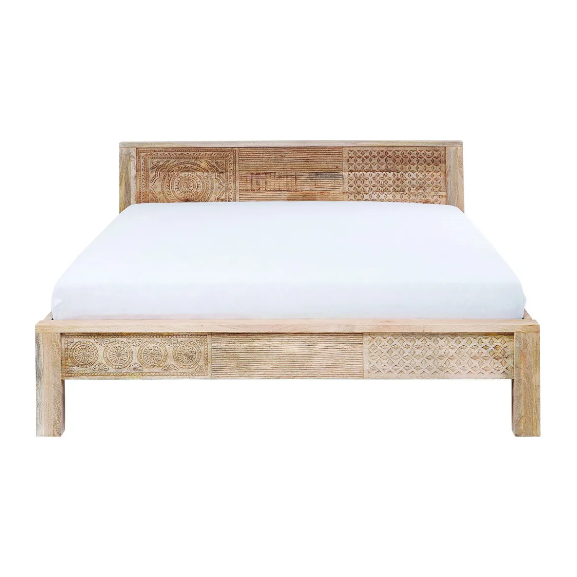 Bed masssief mangohout - Kare Design Puro High