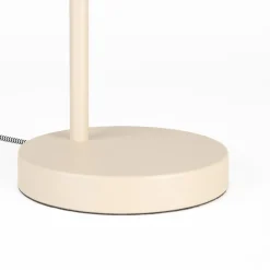 Beige bureaulamp van metaal - Zuiver Buckle