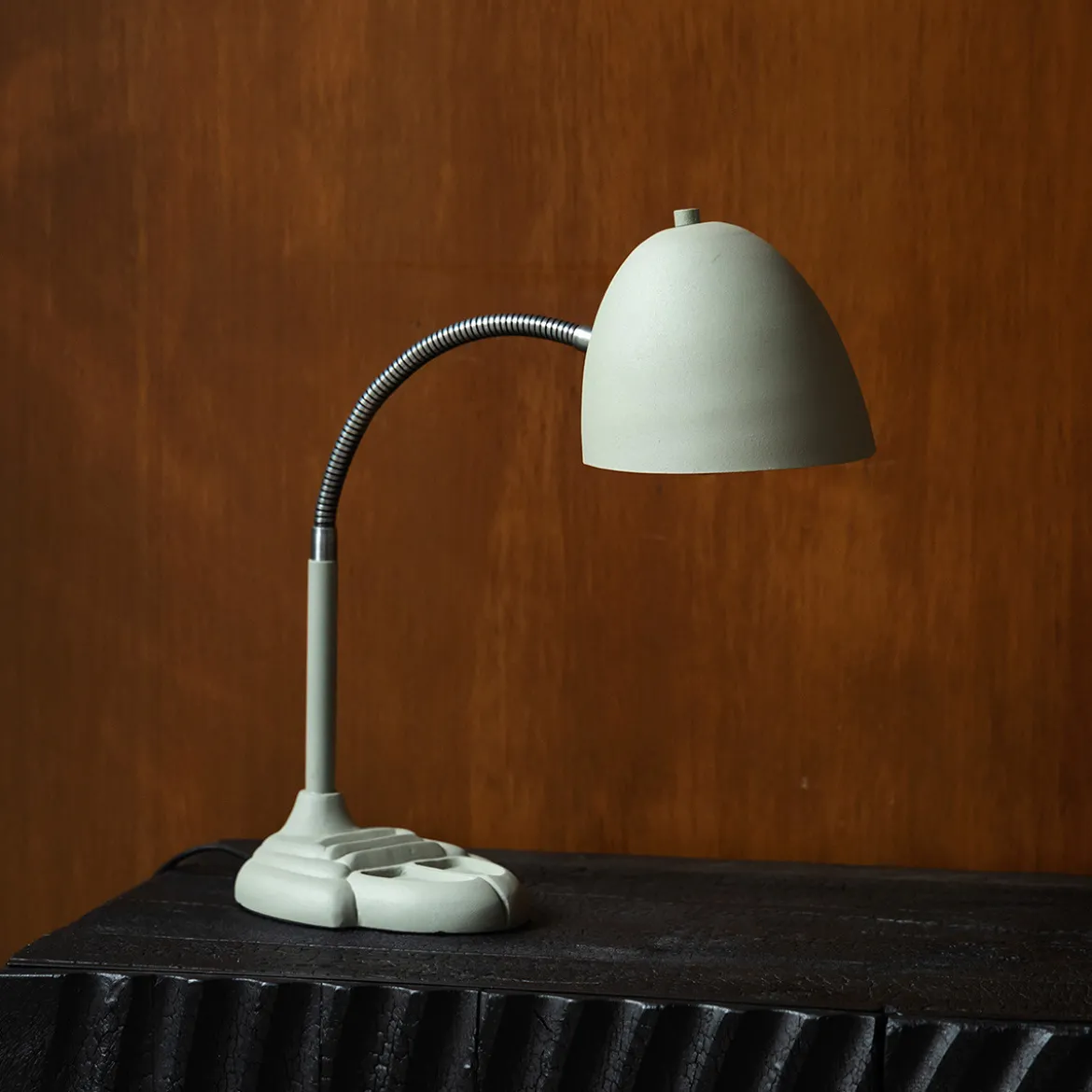 Beige bureaulamp verstelbaar - Dutchbone Janna