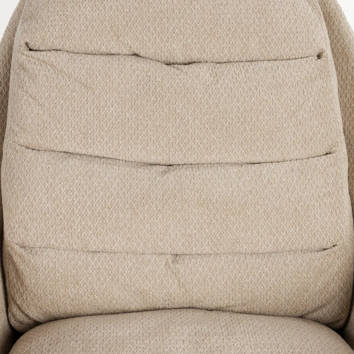 Beige fauteuil draaibaar - Zuiver Philly