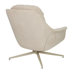 Beige fauteuil draaibaar - Zuiver Philly