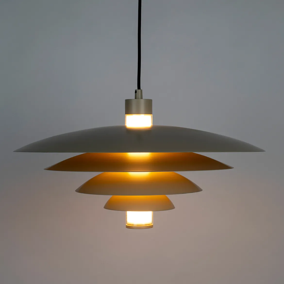 Beige hanglamp retro design - Zuiver Cole