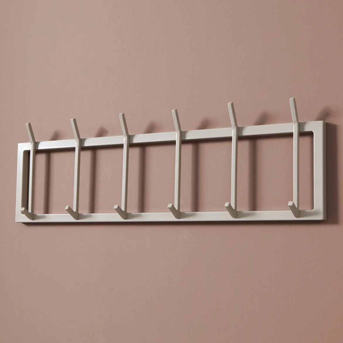 Beige kapstok met haken - Bodio Hal