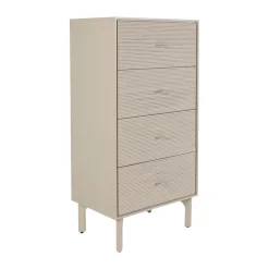 Beige ladenkast met ribbels - Zuiver Morning
