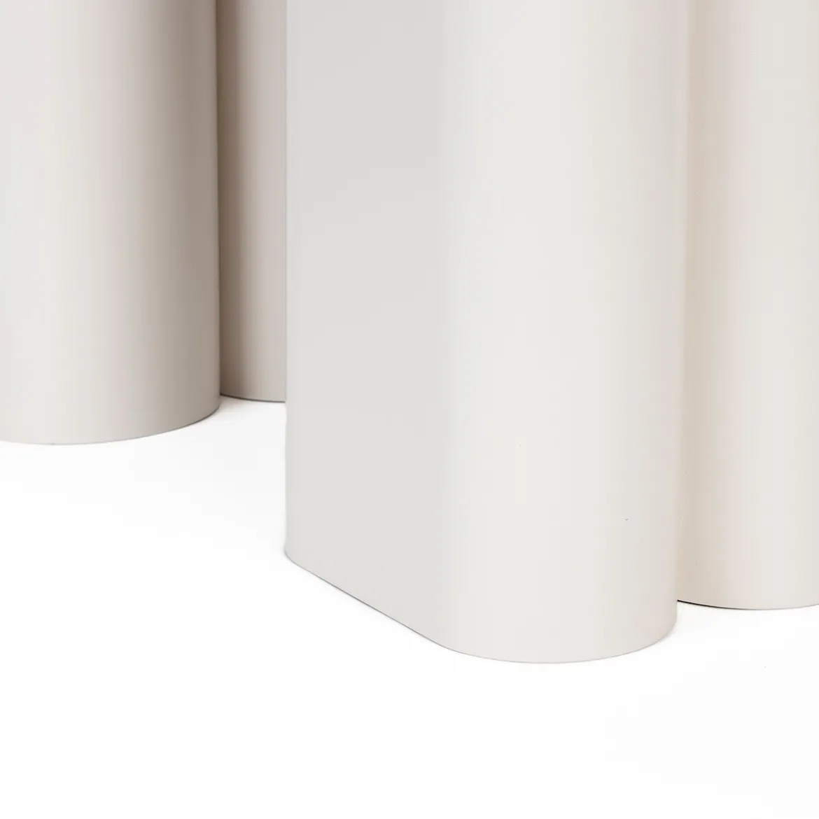 Beige plantenzuilen set - Zuiver Shape