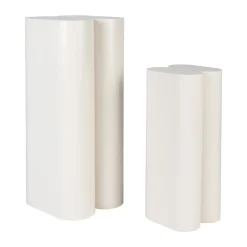 Beige plantenzuilen set - Zuiver Shape