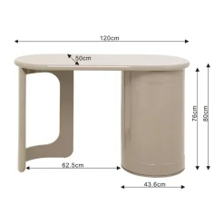 Beige retro bureau - Kare Design Groove