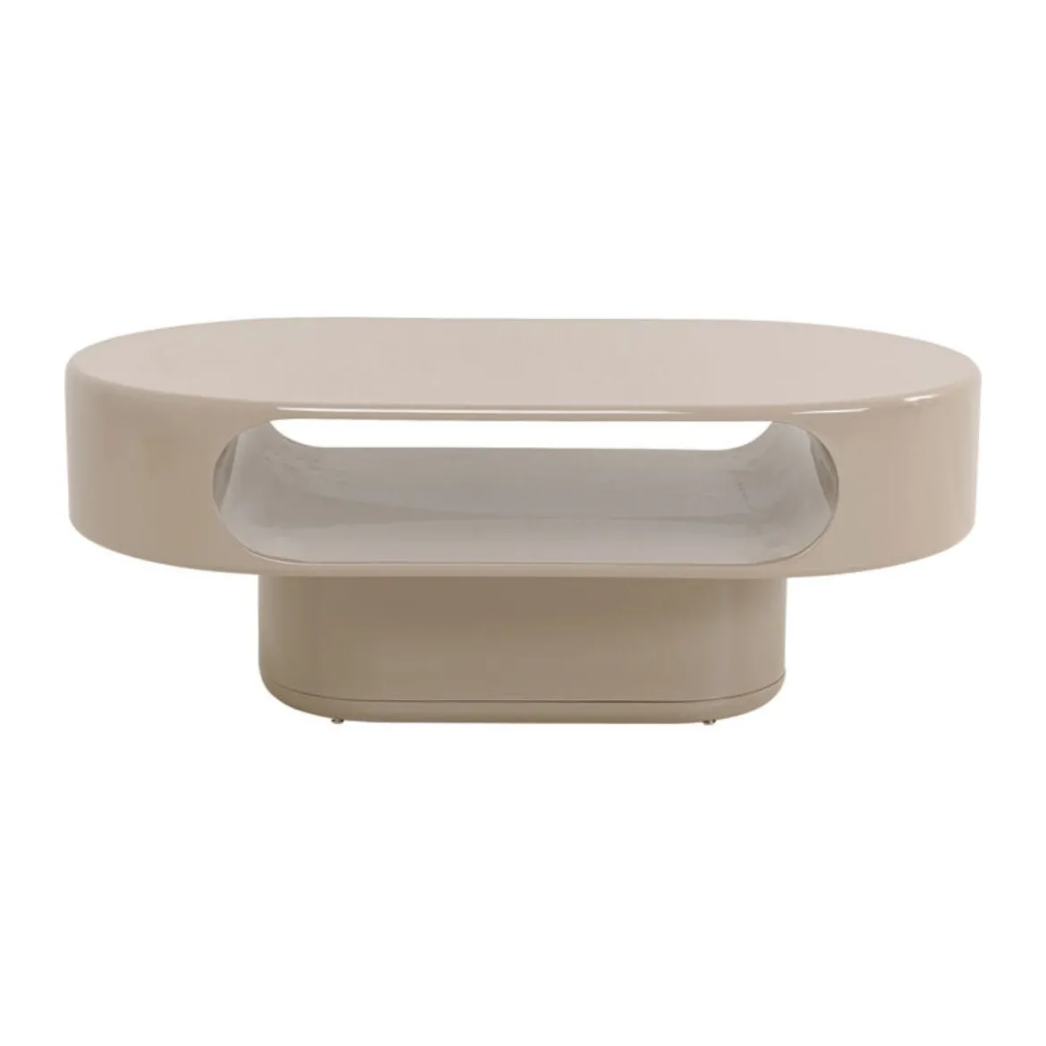 Beige retro salontafel - Kare Design Groove