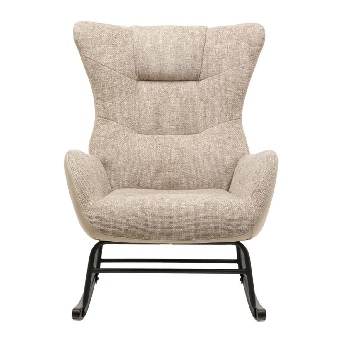 Beige schommelstoel - Kare Design Romeo
