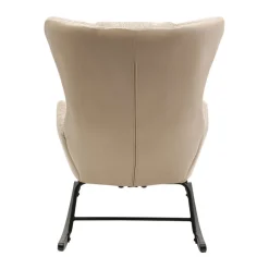 Beige schommelstoel - Kare Design Romeo
