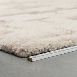 Beige vloerkleed met patroon - Zuiver Hills