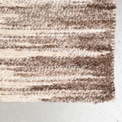 Beige vloerkleed van wol - Dutchbone Rhea