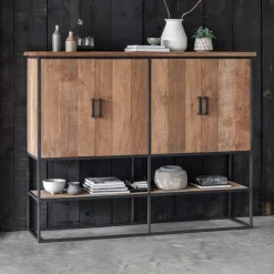Bergkast teakhout Large - DTP Home Timeless Beam