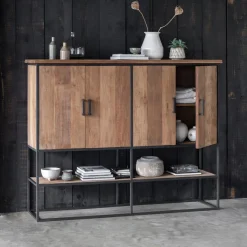 Bergkast teakhout Large - DTP Home Timeless Beam