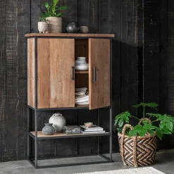 Bergkast teakhout Small - DTP Home Timeless Beam