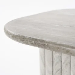 Bijzettafel marmer latjes - By-Boo Dorique
