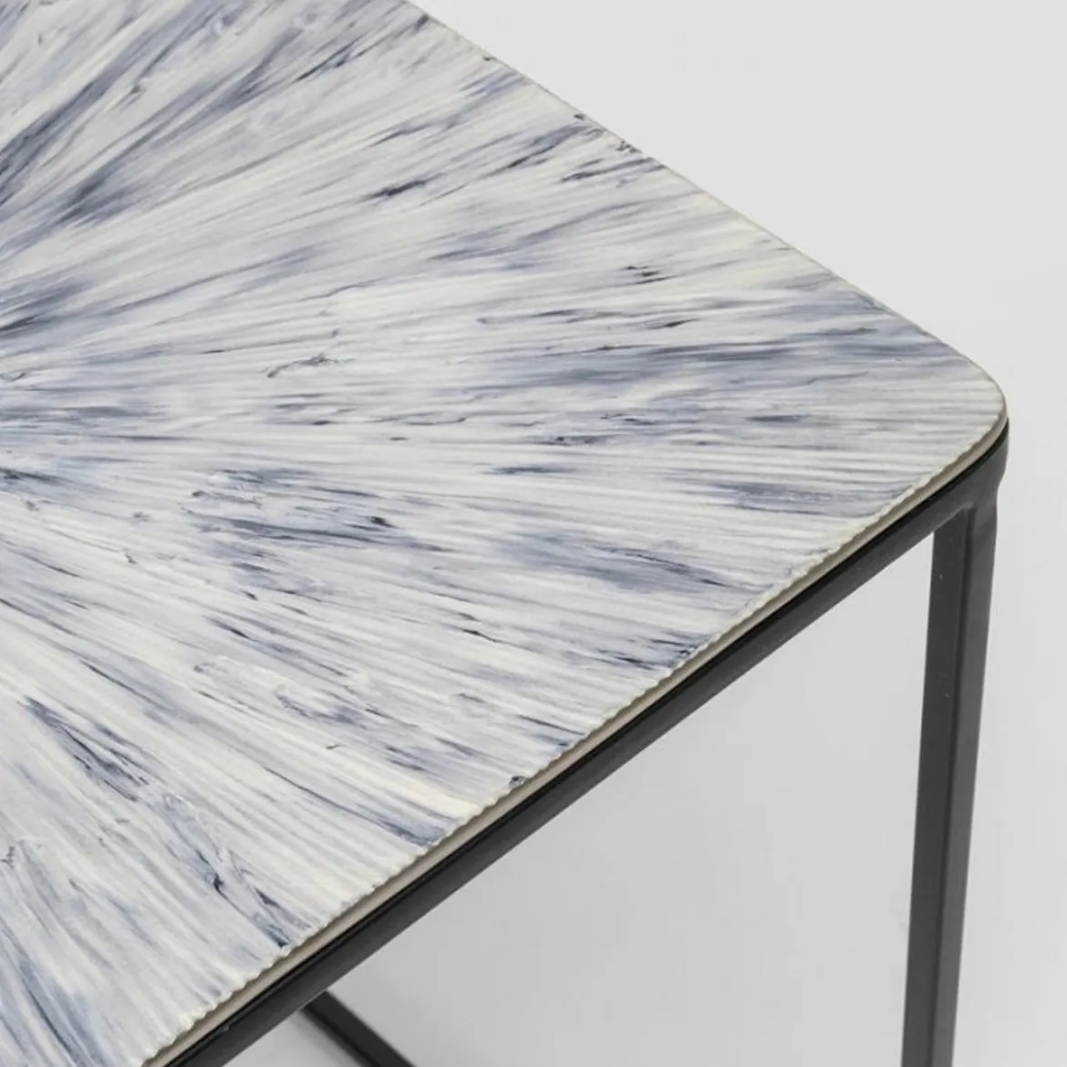 Bijzettafelset metaal - Kare Design Ray