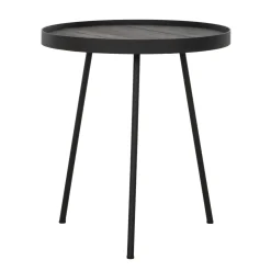 Bijzettafel teak opstaande rand - DTP Home Highlight Saturnus