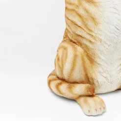 Bijzettafeltje oranje kat - Kare Design Animal