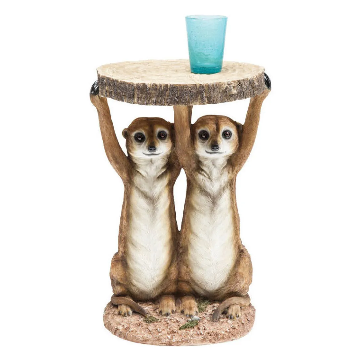 Bijzettafeltje stokstaartjes - Kare Design Animal