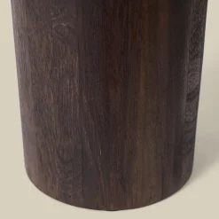 Bijzettafel van donker hout - Bodio Danny