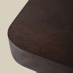 Bijzettafel van donker hout - Bodio Danny