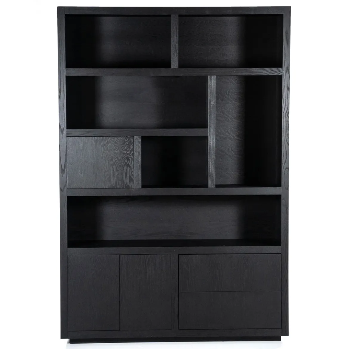 Boekenkast zwart eiken 150 cm - Eleonora Helsinki