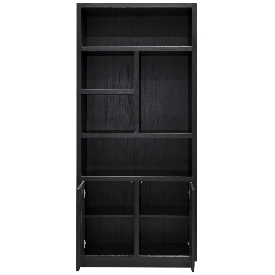 Boekenkast zwart eiken - Richmond Interiors Oakura