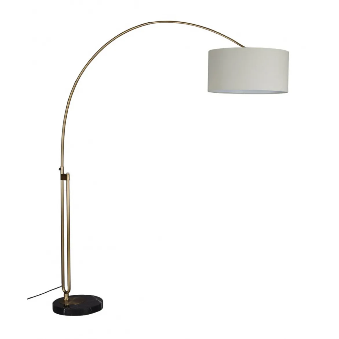 Booglamp goud met marmer - Dutchbone Archie