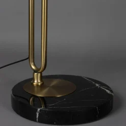 Booglamp goud met marmer - Dutchbone Archie