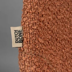 Boucle eetkamerstoel - Dutchbone Franky Boucle
