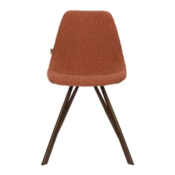 Boucle eetkamerstoel - Dutchbone Franky Boucle