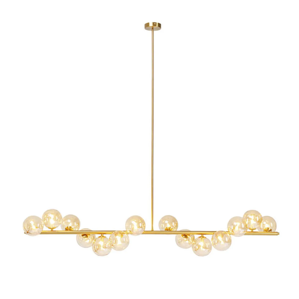Brede hanglamp met glazen bollen - Kare Design Scala Balls