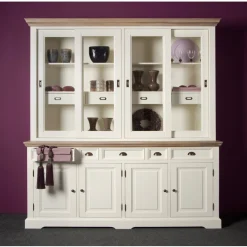 Buffetkast Romantisch wit L - Tower Living Fleur