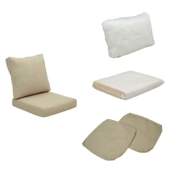 Buiten fauteuil van synthetisch rotan - Brafab Sandkorn